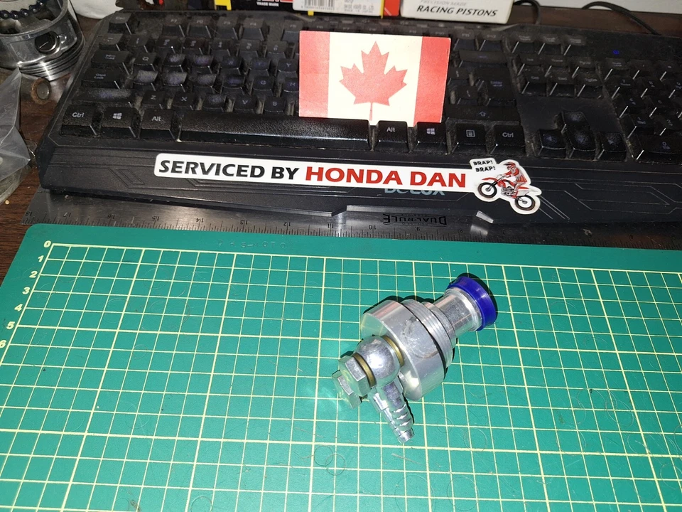 Adaptador enfriador de aceite Honda ATC200X TRX200 XR200R XL185S compatible con 1979-2002 125-200cc Foto 1 de 4