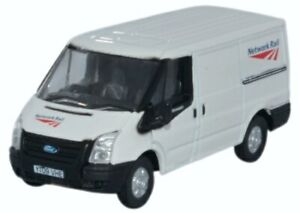 OXFORD 1/76 FORD TRANSIT SWB LOW ROOF NETWORK RAIL 76FT023