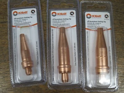 3 CONSEJOS - Punta de corte de acetileno Hobart 770153 770165 cortes 3/8" Foto 1 de 4
