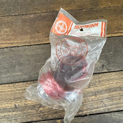 Vintage Schwinn Handlebar Tape Red NOS Ribbon Rams Horn Sting Ray Drop Bar A2 - Image 1 of 4