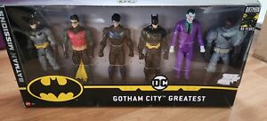 Batman Missions Gotham City Greatest 6 figure set. New, sealed. Mattel 2018.
