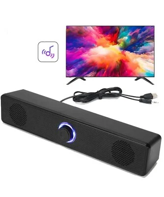 Heimkino Soundsystem Bluetooth Lautsprecher Computer Lautsprecher für TV Soundbar Box - Bild 1 von 4