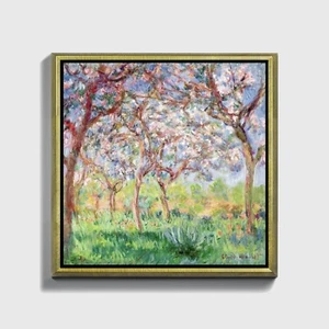 Stampa su Carta, Tela, Quadro o Cornice Claude Monet Printemps a Giverny - Imagen 1 de 9