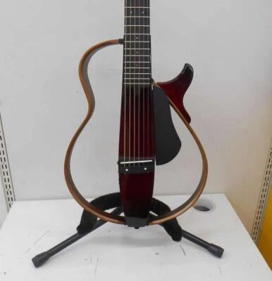 YAMAHA SLG200S TBL silent guitar in pristine condition With gig-bag from Japan - Image 1 of 4