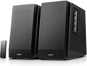Edifier R1700BT Bücherregal Aktivlautsprecher mit Bluetooth schwarz - Bild 1 von 3