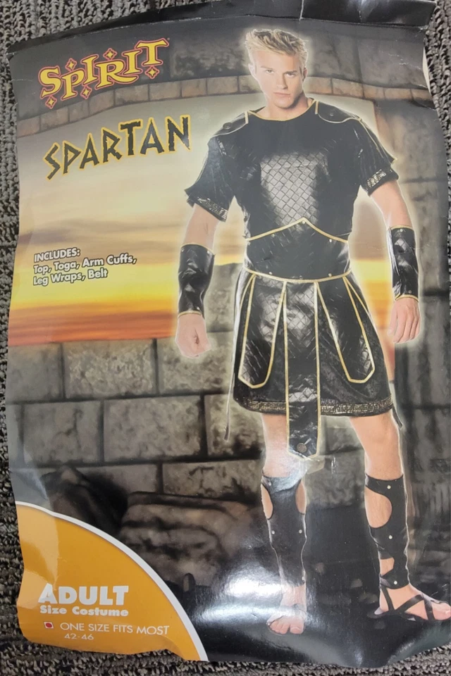 Disfraz espartano para hombre talla única 8 pieza(s) Foto 1 de 4