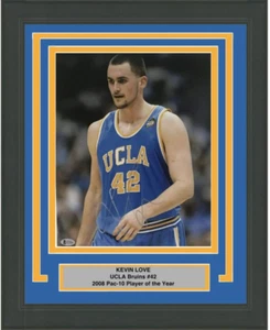 FRAMED Autographed/Signed KEVIN LOVE UCLA Bruins 11x14 College Photo Beckett COA - Picture 1 of 1