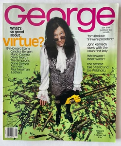 GEORGE Magazine - April/May 1996 Howard Stern Cover, Simpsons (Newsstand) - Picture 1 of 3