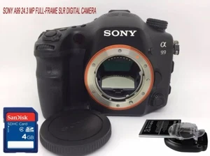 Sony A99 24.3 MP Full-Frame SLR Digital Camera w/Batteries, Chargers(Body Only) - Picture 1 of 8