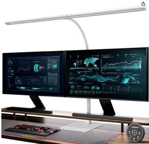 EYOCEAN Schreibtischlampe LED mit Gestensteuerung & Fernbedienung, 24W 80CM - Bild 1 von 7