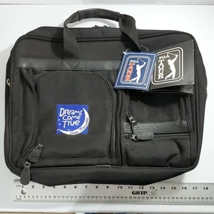 PGA Tour Nylon Bag Briefcase Sam Kouvaris Dreams Come True Tournament, Strap NWT - Picture 1 of 8