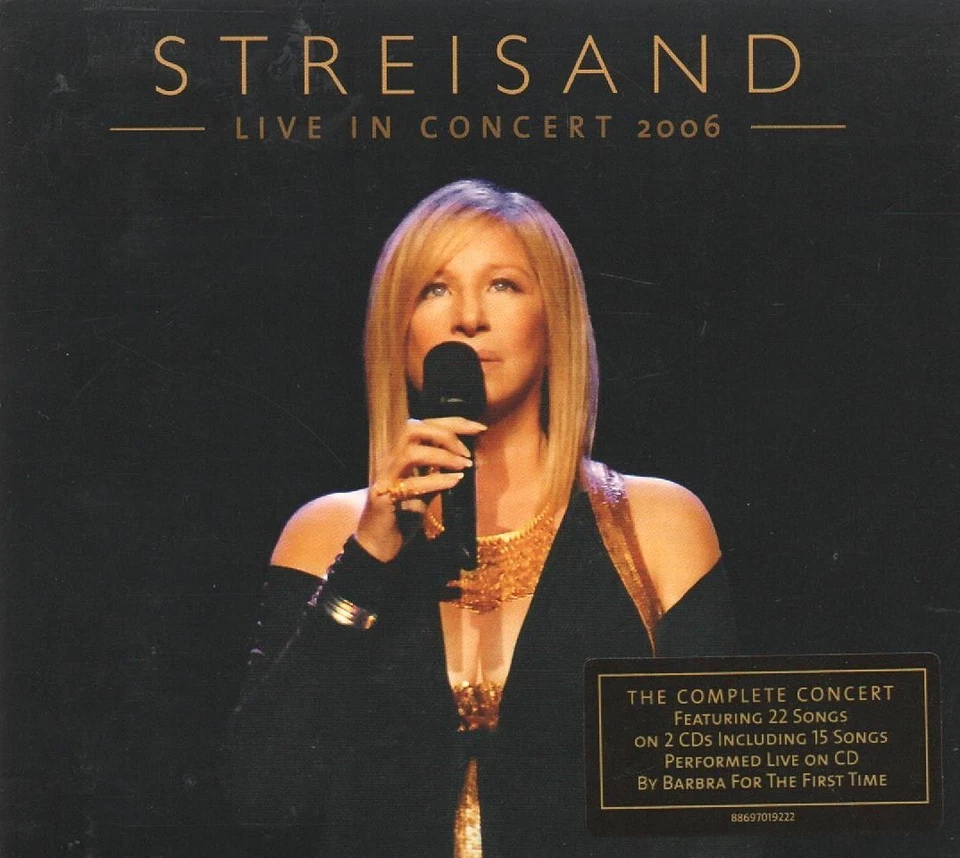 Barbra Streisand - Live In Concert 2006 (2xCD 2007) - Image 1 of 1