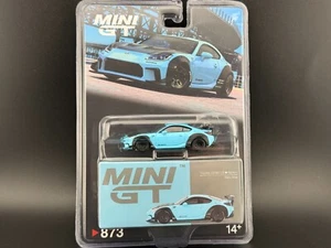 Mini GT Toyota GR86 LB-Nation Baby Blue #873 1/64 - Picture 1 of 2