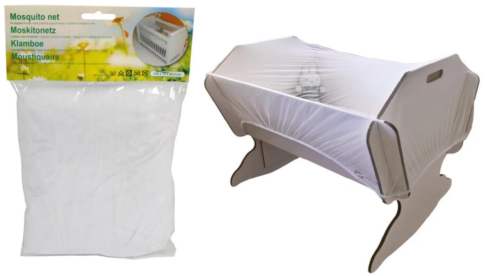 Moskitonetz Mückennetz für Babybett Reisebett Laufstall Insektenschutz - Bild 1 von 1