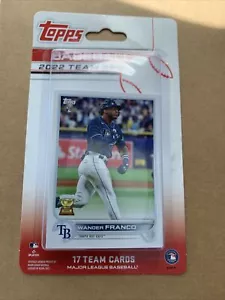 Tampa Bay Rays 2022 Topps Factory Sealed Team Set Wander Franco All Star Rookie - Bild 1 von 2