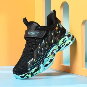 Kids Sneakers Boys Girls Running Shoes Lightweight Breathable Boys Tennis size - Picture 1 of 20