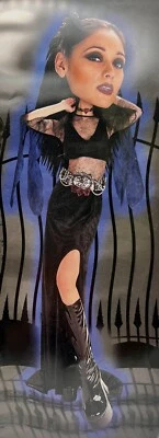 Sexy Disfraz de Viuda de Medianoche Gótico Vampiro Negro Elegante Halloween para Adulto Foto 1 de 2