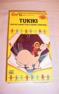 1986 SEALED VHS TAPE CARTOON TUKIKI AND HIS SEARCH FOR A MERRY CHRISTMAS 30 MIN - Image 1 of 2