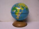 CHEIN Vintage Tin World Globe Coin Bank  5 1/2" FRENCH WEST AFRICA