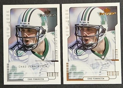 2000 Upper Deck MVP Silver Script #108 Chad Pennington Rookie RC Plus Base Jets - Image 1 of 2