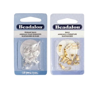 Colgante Beadalon® Tamaño Mediano Fianzas 10 mm * Elige Color - Imagen 1 de 3