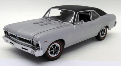 GMP 1/18 Scale Diecast - 8029 1969 Chevrolet Nova 396 SS Silver - Image 1 of 4