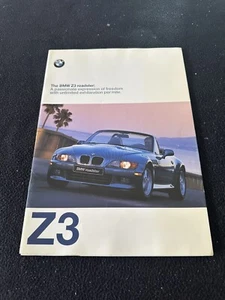 1998 BMW Z3 Roadster Detailed US Brochure Z 3 1.9 2.8 Sales Catalog w/Addendum - Picture 1 of 8