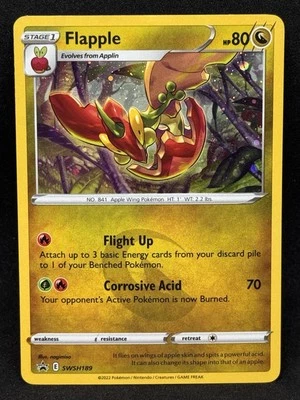 Flapple SWSH189 SWSH: Sword & Shield Promo Cards Holo - Image 1 of 2