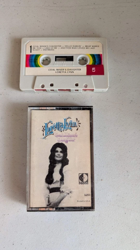 Loretta Lynn - Coal Miner's Daughter (Country, Cassette Tape, 1971) - Image 1 of 1