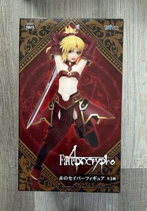 Figura de anime japonés Fate Apocrypha Red Saber Mordred personaje popular raro nuevo en caja - Imagen 1 de 6