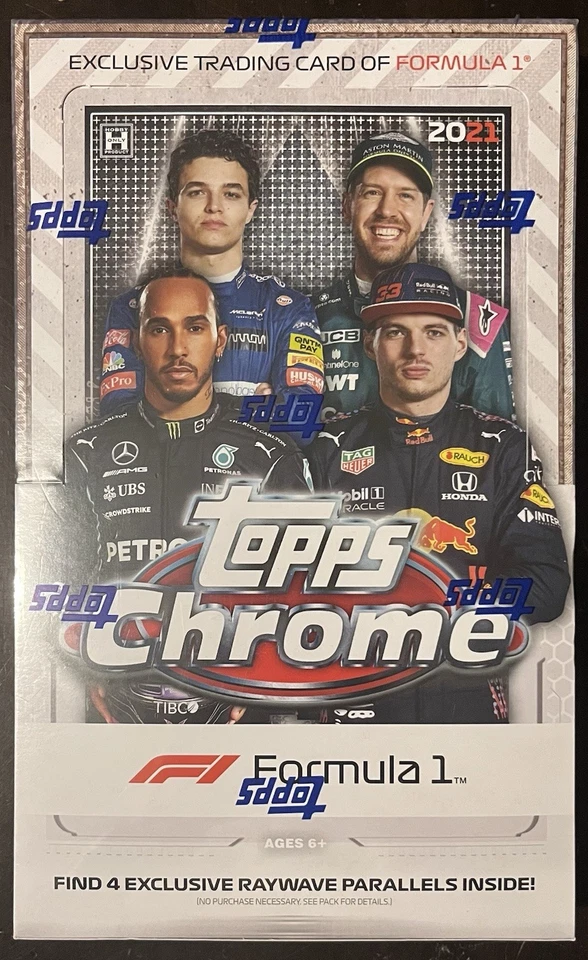 Topps 2021 cromo Fórmula 1 F1 carreras sellado Hobby caja ligera nuevo en mano Foto 1 de 1