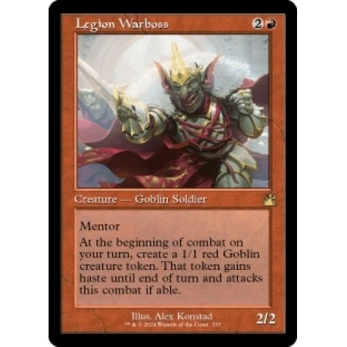 Legion Warboss (retro Frame) X4 M/NM Magic: The Gathering MTG Ravnica Remastered - Image 1 of 1