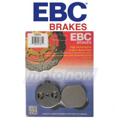 EBC Front Organic Brake Pads for 1980 Kawasaki KZ1000D Z1R - Brake Brake sc Foto 1 de 4