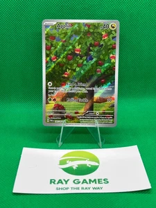 Pokémon TCG Applin 185/167 Maschera Crepuscolare Holo Illustrazione Raro quasi nuovo - Foto 1 di 8