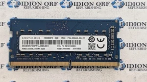 RAMAXEL 8 GB DDR4 LAPTOP RAM PC4-3200AA 1Rx8 RMSA3320MJ78HAF-3200, SKU 19528 - Picture 1 of 1
