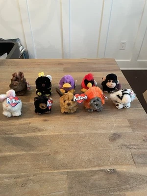 Vintage 90’s Swibco Puffkins Keychain Lot Of 10 New With Tags No Duplicates - Image 1 of 4