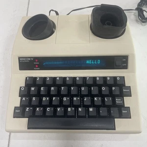 Vtg. Minicom IV Telecommunication System for Hearing Impaired. - Picture 1 of 13