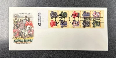 Scott 4686 “Aloha Shirt Booklet Pane Of 10” First Day Of Issue - Image 1 of 2