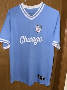 MAGLIA HOLLOWAY CHICAGO RED STARS FC BLU MEDIO (B74) - Foto 1 di 10