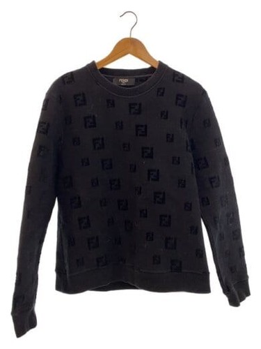 FENDI Felpa M Poliestere BLK Modello All over FAF535 AEMP