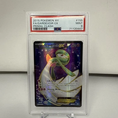 Pokemon PSA 9 Gardevoir Ex #155 Full Art Primal Clash 2015 English Pop 95 - Image 1 of 2