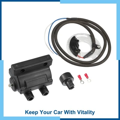 Juego de montaje de bobina de encendido doble bobina de encendido contra fuego para Harley Big Twin 1970-1999 Foto 1 de 4