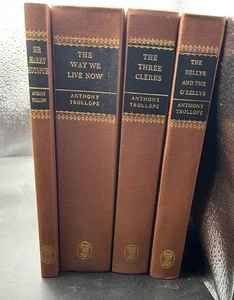 4 X 1992 ANTHONY TROLLOPE FOLIO SOCIETY BOOKS - Picture 1 of 11
