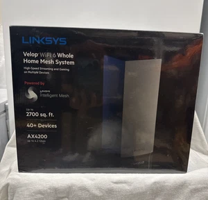 Linksys AX4200 Smart Mesh Wi-Fi 6 Router Whole Home WiFi Mesh System 1Pack Black - Picture 1 of 10