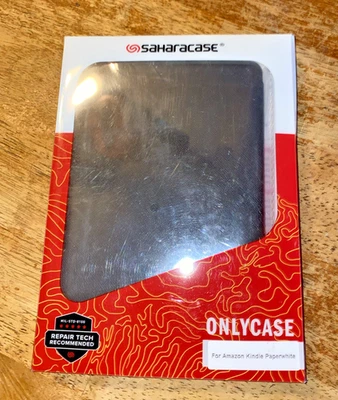 Saharacase New Case Amazon Kindle Paperwhite Tablet New NIB Hard Plastic Black  - Image 1 of 4