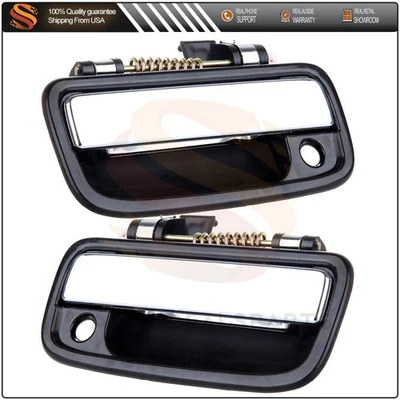 2x Front Left Right Side Outside Fits Toyota Tacoma 95-04 Exterior Door Handle - Изображение 1 из 4