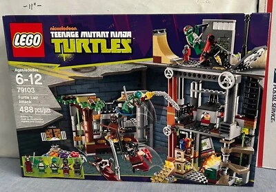 💎Still Sealed! Teenage Mutant LEGO 79103 Ninja Turtles Turtle Lair Attack TMNT - Image 1 of 4