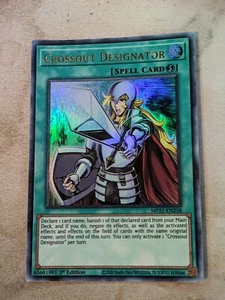 Crossout Designator Foil YUGIOH MP21-EN258 1st Edition 65681983 - Picture 1 of 3