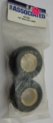 Team Associated Mini Pin Tires Rc18t 4wd Truck 1/18th Scale Rc 21059 - Image 1 of 2