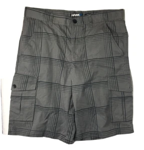 Tony Hawk Gray Checkered Skateboarding Shorts Boys Size 16H - Picture 1 of 4